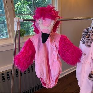 Pottery Barn, Baby Pink Flamingo Halloween Costume, Onesie, Body Suit